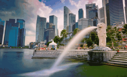 新加坡的鱼尾狮
